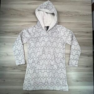 Disney Mickey Mouse Fleece Hoodie Dress Loungewear Women's‎ Small Cozy